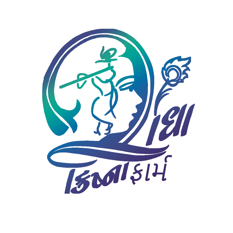 radha krishna prakririk farm logo