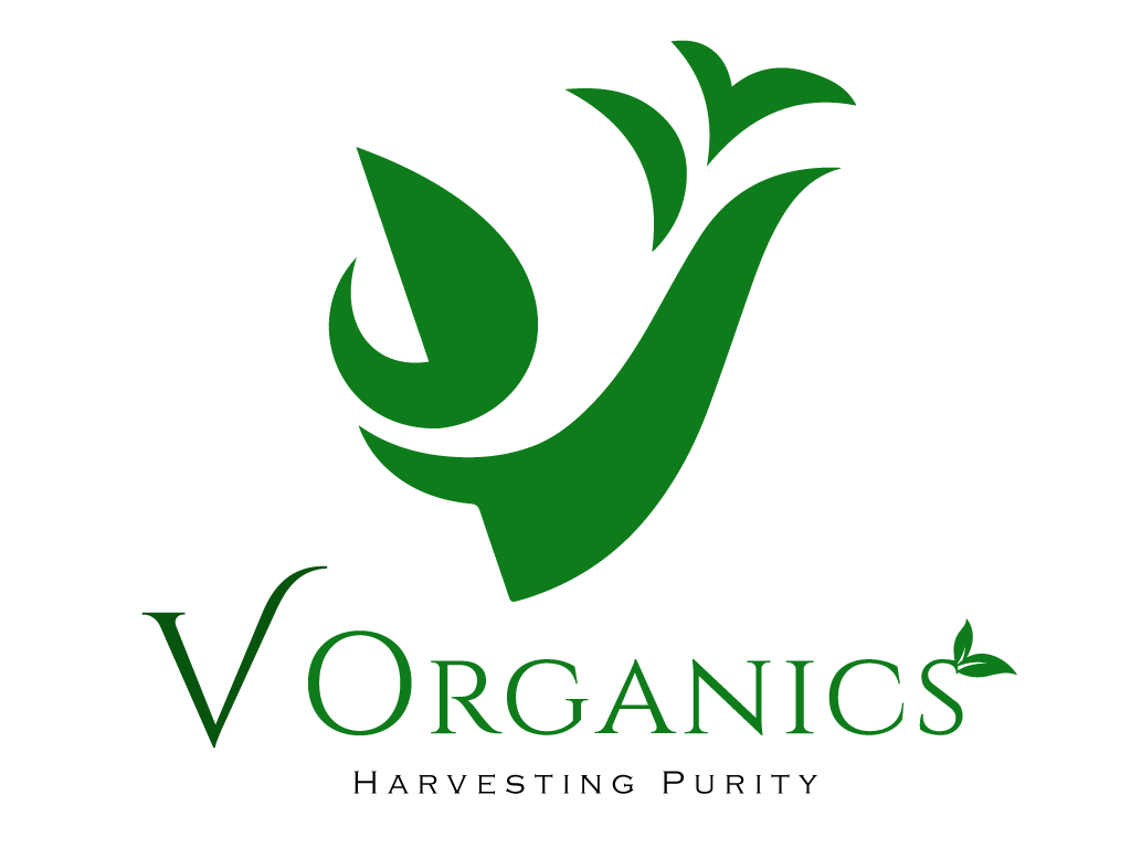 V ORGANICS logo